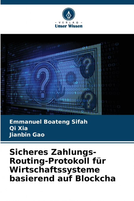 SICHERES ZAHLUNGS-ROUTING-PROTOKOLL FUR WIRTSCHAFTSSYSTEME B