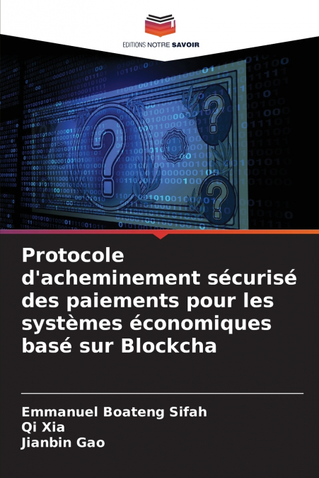 PROTOCOLE D?ACHEMINEMENT SECURISE DES PAIEMENTS POUR LES SYS