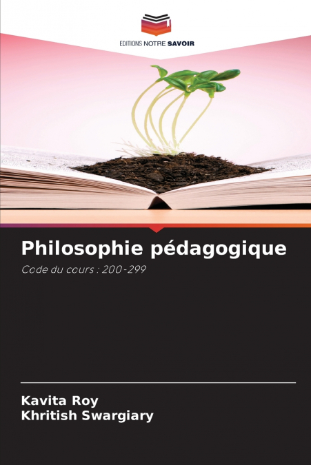 PHILOSOPHIE PEDAGOGIQUE