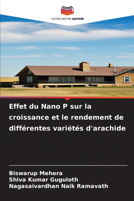 EFFET DU NANO P SUR LA CROISSANCE ET LE RENDEMENT DE DIFFERE