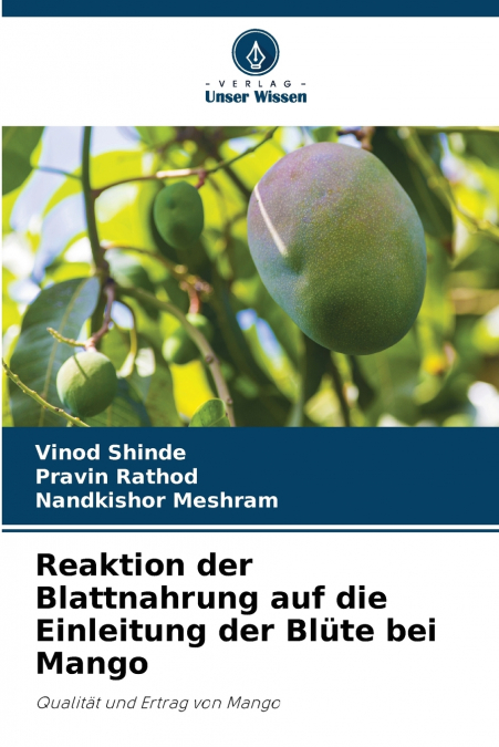REAKTION DER BLATTNAHRUNG AUF DIE EINLEITUNG DER BLUTE BEI M
