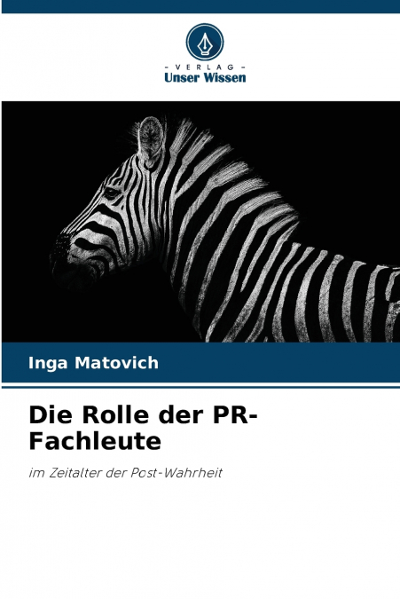 DIE ROLLE DER PR-FACHLEUTE