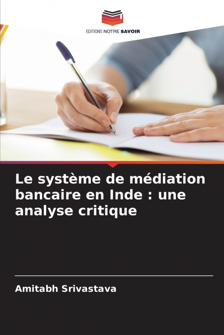 LE SYSTEME DE MEDIATION BANCAIRE EN INDE