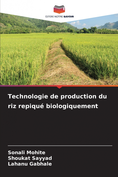 TECNOLOGIA DI PRODUZIONE DEL RISO TRAPIANTATO CON METODO BIO
