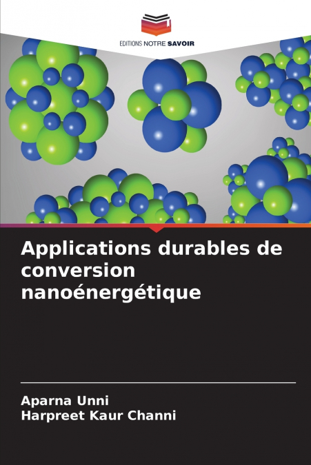 APPLICATIONS DURABLES DE CONVERSION NANOENERGETIQUE