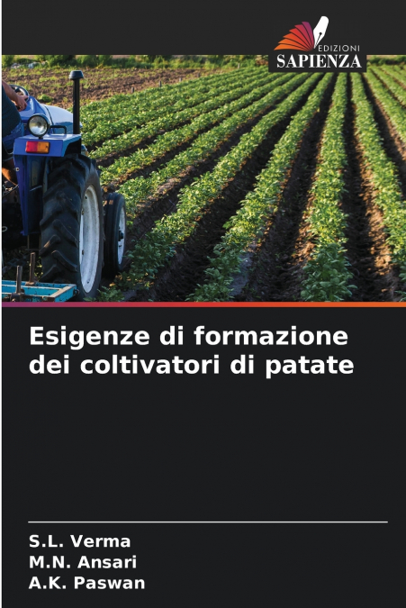 ESIGENZE DI FORMAZIONE DEI COLTIVATORI DI PATATE