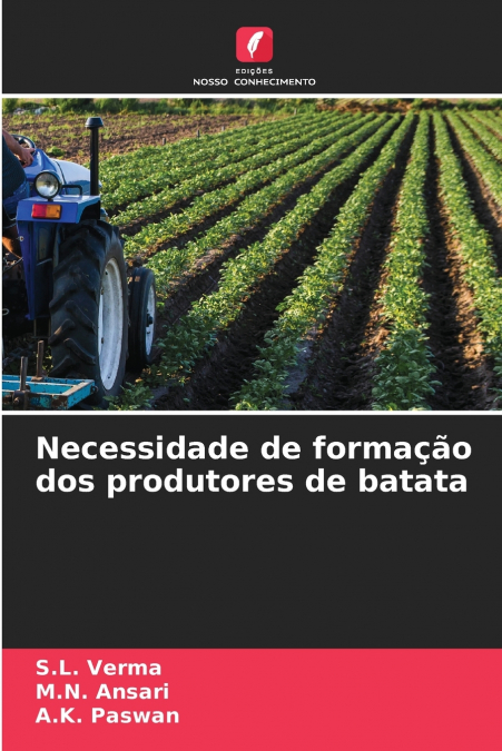 NECESSIDADE DE FORMA�AO DOS PRODUTORES DE BATATA