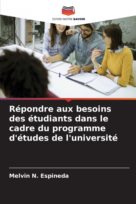 REPONDRE AUX BESOINS DES ETUDIANTS DANS LE CADRE DU PROGRAMM
