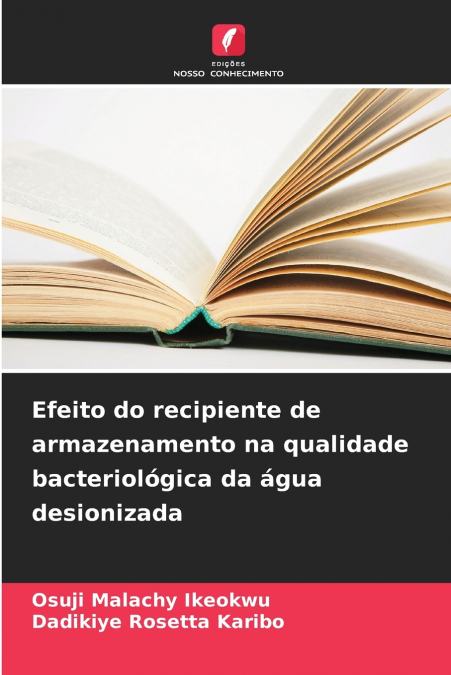 EFEITO DO RECIPIENTE DE ARMAZENAMENTO NA QUALIDADE BACTERIOL