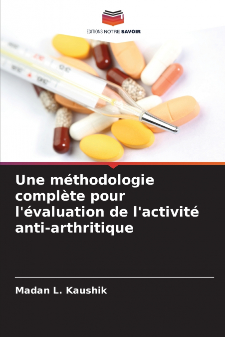 UNE METHODOLOGIE COMPLETE POUR L?EVALUATION DE L?ACTIVITE AN