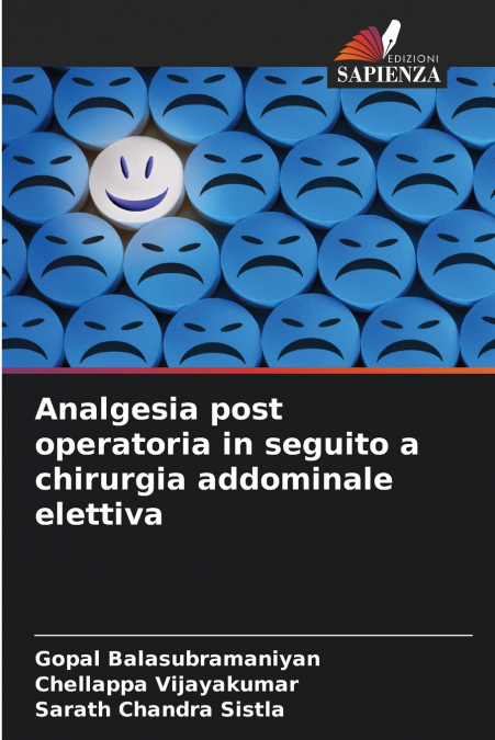 ANALGESIA POST OPERATORIA IN SEGUITO A CHIRURGIA ADDOMINALE
