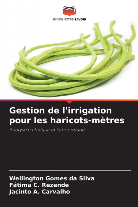 GESTION DE L?IRRIGATION POUR LES HARICOTS-METRES