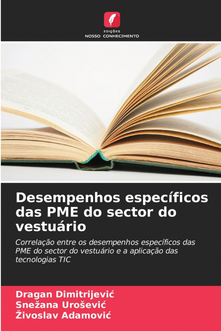 DESEMPENHOS ESPECIFICOS DAS PME DO SECTOR DO VESTUARIO