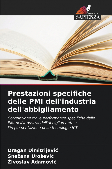 PRESTAZIONI SPECIFICHE DELLE PMI DELL?INDUSTRIA DELL?ABBIGLI
