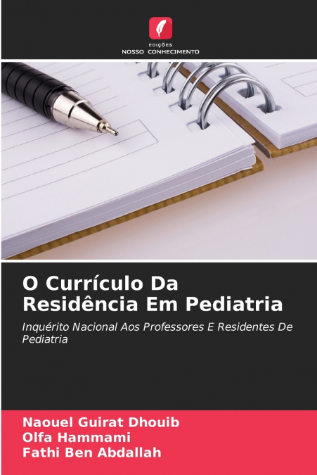 O CURRICULO DA RESIDENCIA EM PEDIATRIA