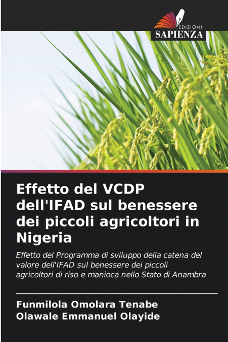 EFFETTO DEL VCDP DELL?IFAD SUL BENESSERE DEI PICCOLI AGRICOL
