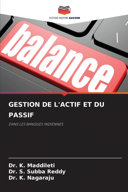 GESTION DE L?ACTIF ET DU PASSIF