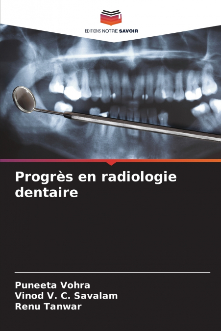PROGRES EN RADIOLOGIE DENTAIRE