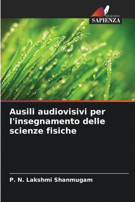 AUSILI AUDIOVISIVI PER L?INSEGNAMENTO DELLE SCIENZE FISICHE