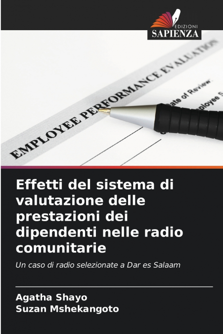 EFFETTI DEL SISTEMA DI VALUTAZIONE DELLE PRESTAZIONI DEI DIP