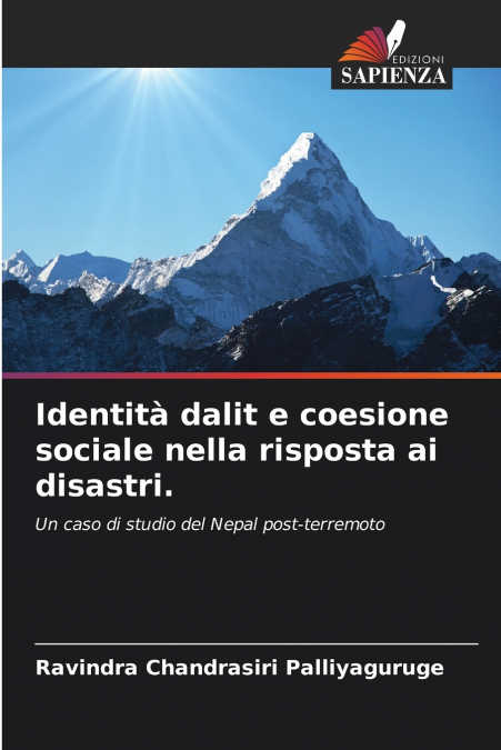 IDENTITA DALIT E COESIONE SOCIALE NELLA RISPOSTA AI DISASTRI