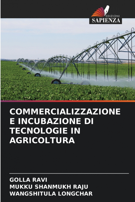 COMMERCIALISATION ET INCUBATION DE TECHNOLOGIES DANS L?AGRIC