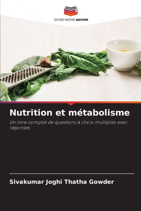 NUTRITION ET METABOLISME
