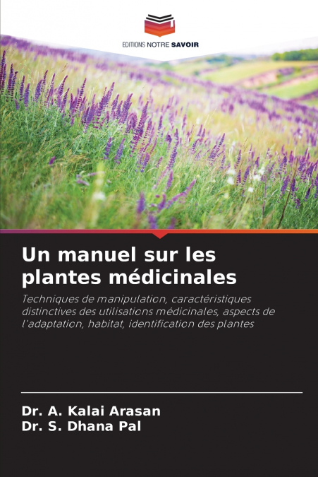 UN MANUEL SUR LES PLANTES MEDICINALES