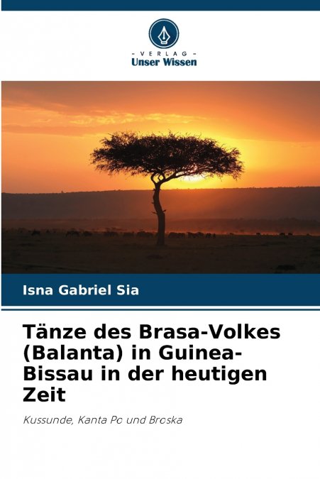 TANZE DES BRASA-VOLKES (BALANTA) IN GUINEA-BISSAU IN DER HEU
