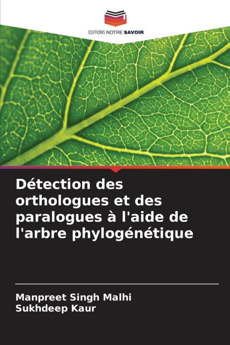 ERKENNUNG VON ORTHOLOGEN UND PARALOGEN ANHAND EINES PHYLOGEN
