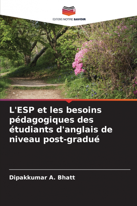 ESP UND DIE PADAGOGISCHEN BEDURFNISSE VON PG-ENGLISCHSTUDENT