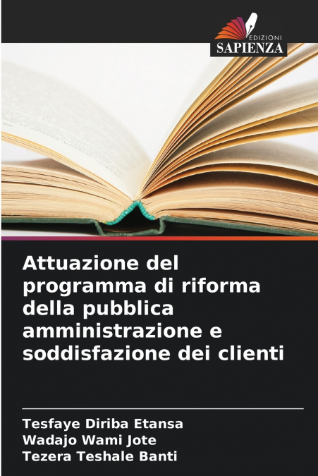ATTUAZIONE DEL PROGRAMMA DI RIFORMA DELLA PUBBLICA AMMINISTR