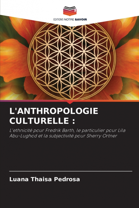 L?ANTHROPOLOGIE CULTURELLE