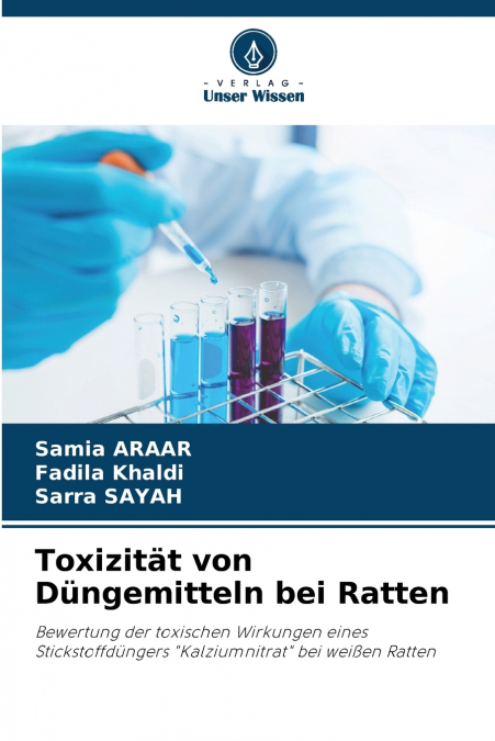 TOXIZITAT VON DUNGEMITTELN BEI RATTEN