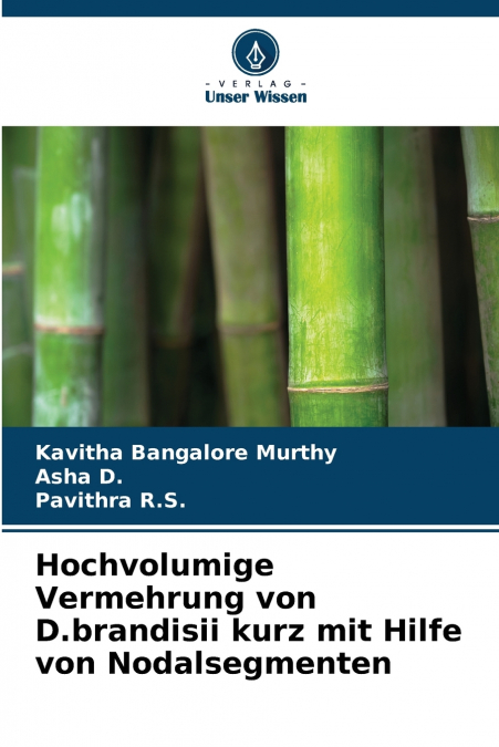 HOCHVOLUMIGE VERMEHRUNG VON D.BRANDISII KURZ MIT HILFE VON N