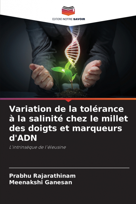 VARIATION DE LA TOLERANCE A LA SALINITE CHEZ LE MILLET DES D