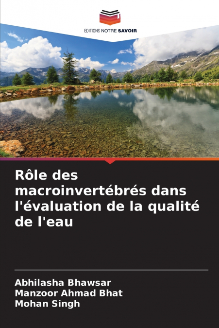 ROLE DES MACROINVERTEBRES DANS L?EVALUATION DE LA QUALITE DE