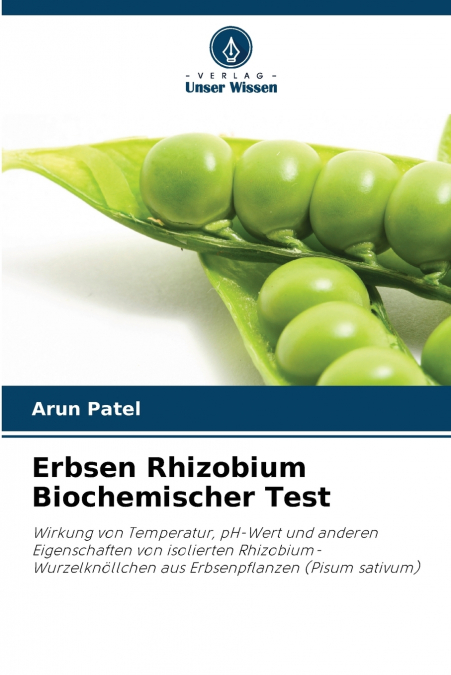 ERBSEN RHIZOBIUM BIOCHEMISCHER TEST