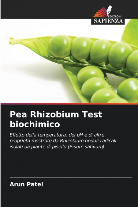 PEA RHIZOBIUM TEST BIOCHIMICO