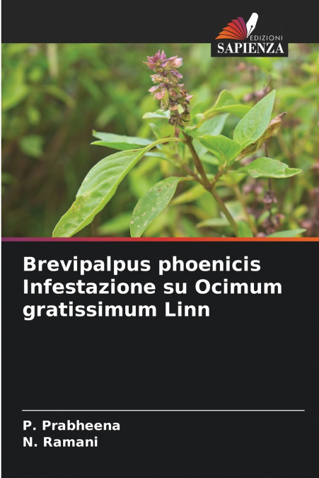 BREVIPALPUS PHOENICIS INFESTAZIONE SU OCIMUM GRATISSIMUM LIN