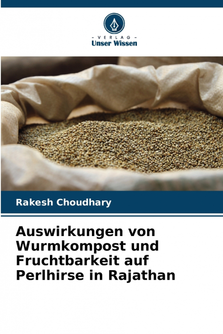 AUSWIRKUNGEN VON WURMKOMPOST UND FRUCHTBARKEIT AUF PERLHIRSE