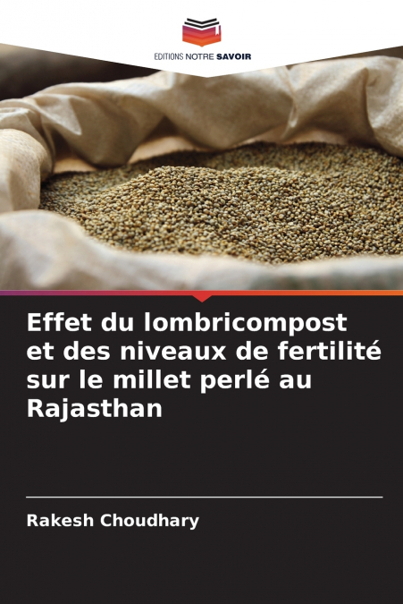 EFFET DU LOMBRICOMPOST ET DES NIVEAUX DE FERTILITE SUR LE MI