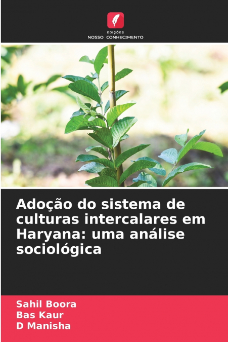 ADO�AO DO SISTEMA DE CULTURAS INTERCALARES EM HARYANA