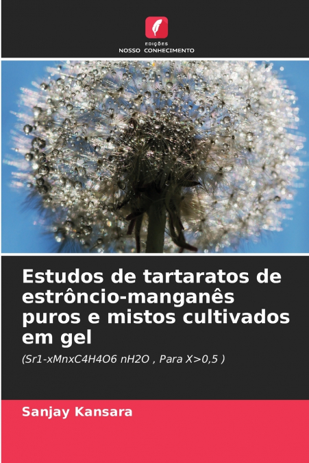 ESTUDOS DE TARTARATOS DE ESTRONCIO-MANGANES PUROS E MISTOS C