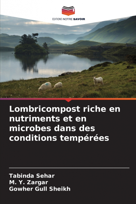 LOMBRICOMPOST RICHE EN NUTRIMENTS ET EN MICROBES DANS DES CO