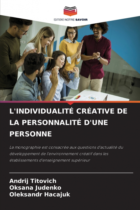 CREATIVE INDIVIDUALITY OF A PERSON?S PERSONALITY