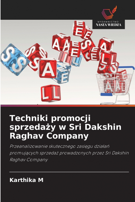 TECHNIKI PROMOCJI SPRZEDA?Y W SRI DAKSHIN RAGHAV COMPANY