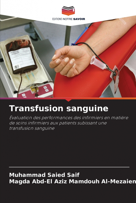 TRANSFUSION SANGUINE