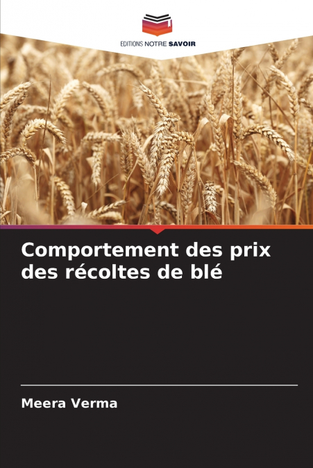 COMPORTEMENT DES PRIX DES RECOLTES DE BLE