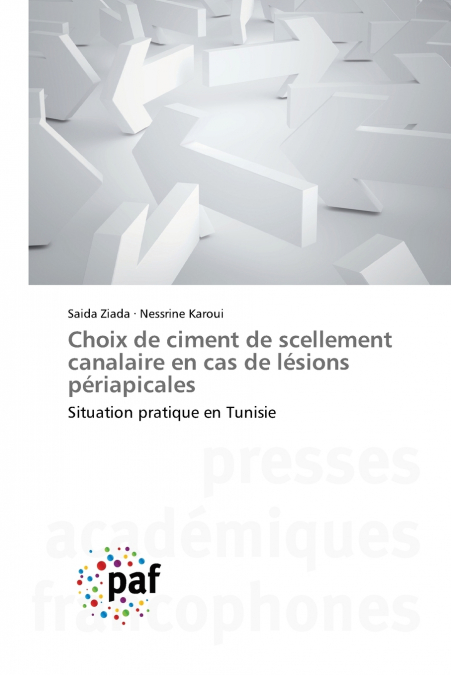 CHOIX DE CIMENT DE SCELLEMENT CANALAIRE EN CAS DE LESIONS PE